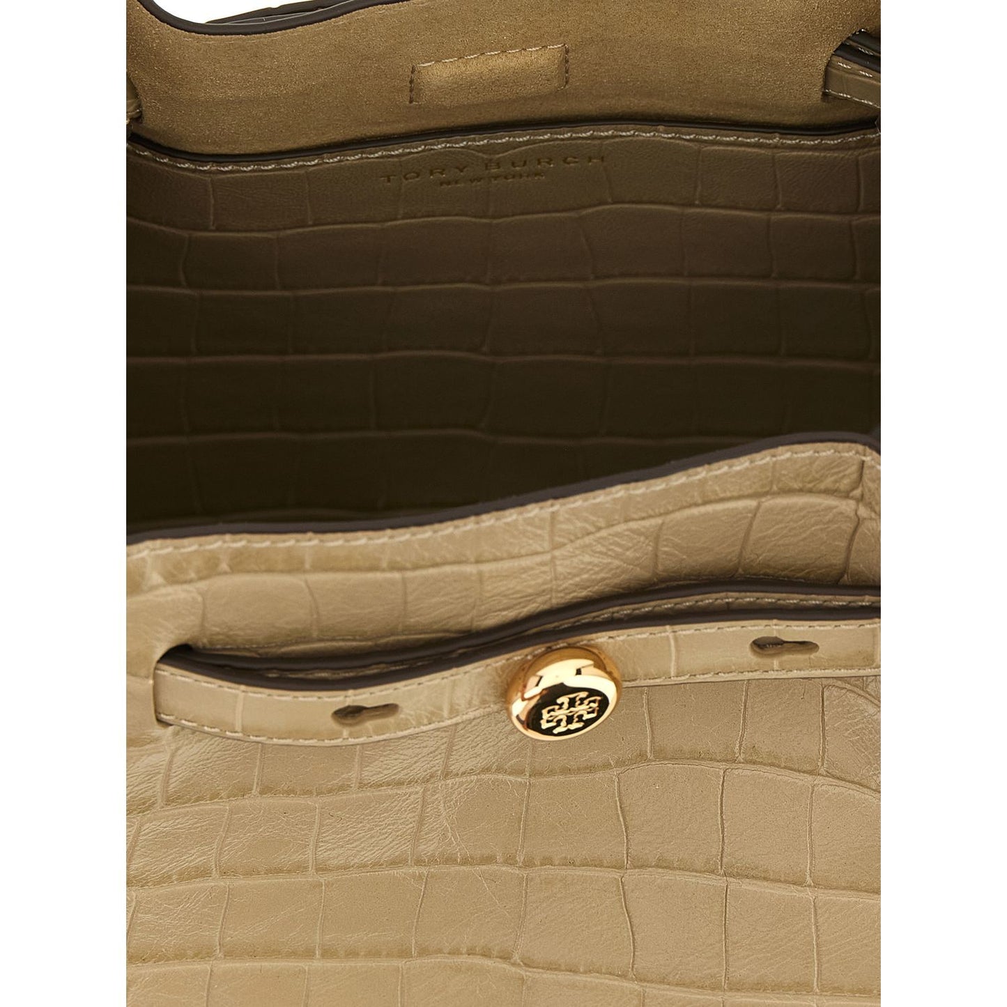 Tory Burch Beige Cowhide Shoulder Bag