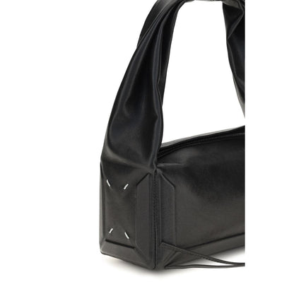 Maison Margiela Black Leather Shoulder Bag