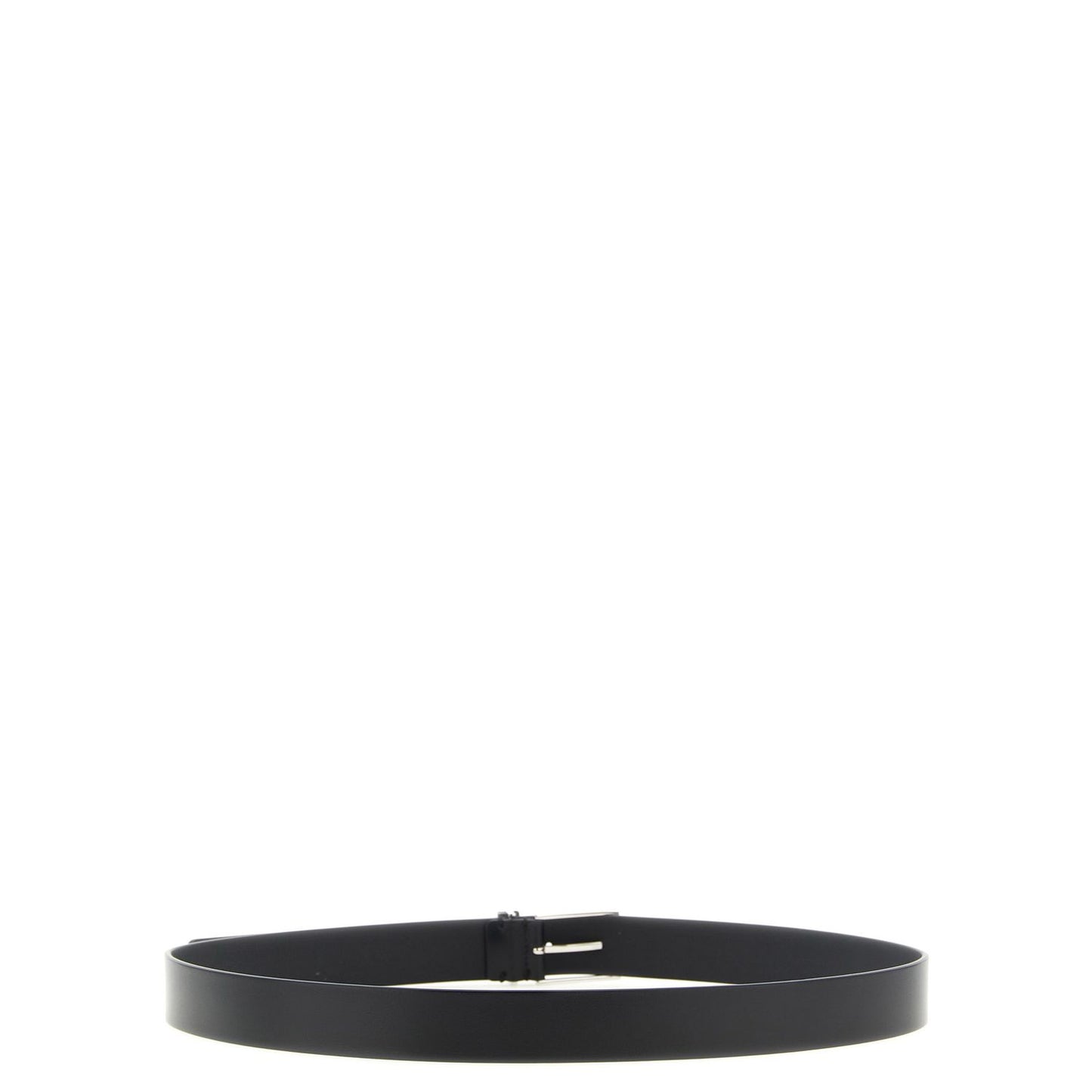 Tom Ford Black Calfskin Thin Belt