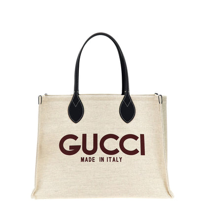 Gucci Beige Polyethylene Tote Bag