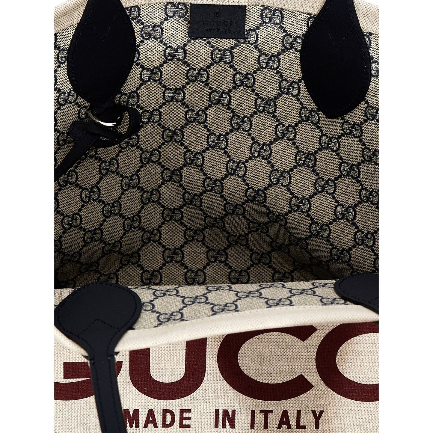 Gucci Beige Polyethylene Tote Bag