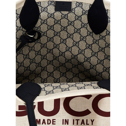 Gucci Beige Polyethylene Tote Bag