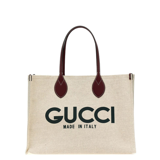 Gucci Beige Polyethylene Tote Bag
