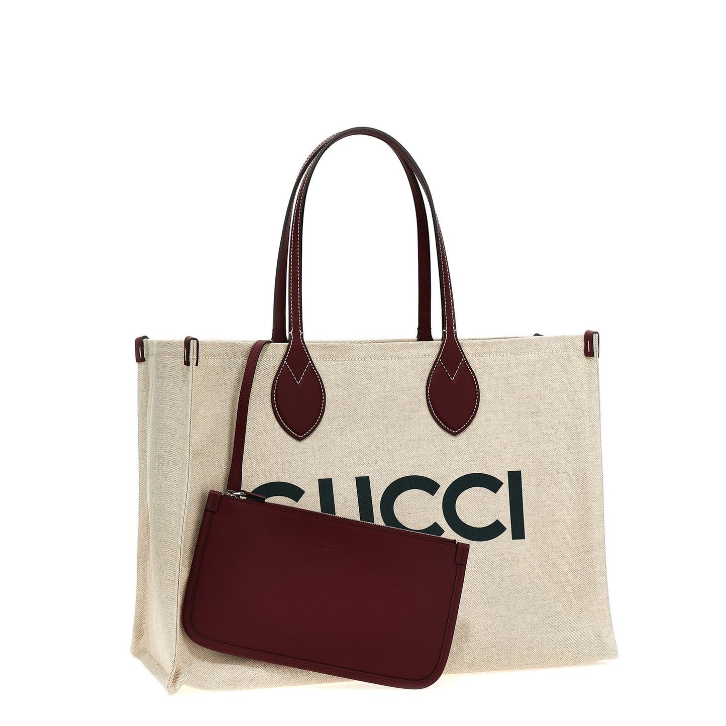 Gucci Beige Polyethylene Tote Bag