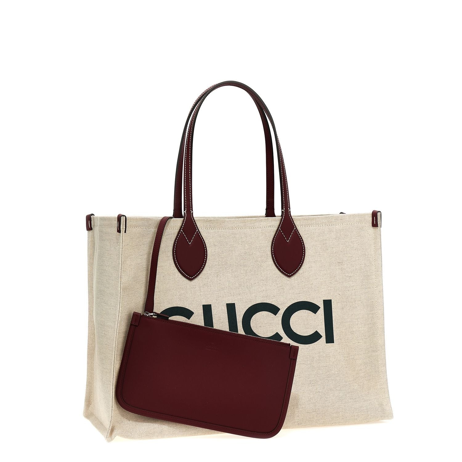 Gucci Beige Polyethylene Tote Bag
