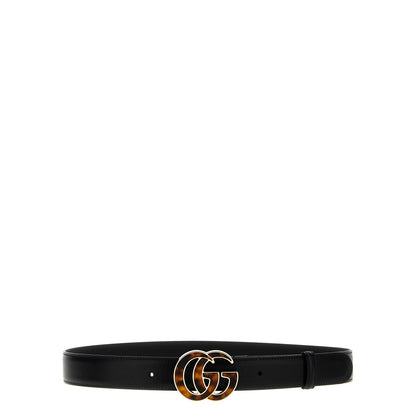 Gucci Black Calfskin Regular Belt