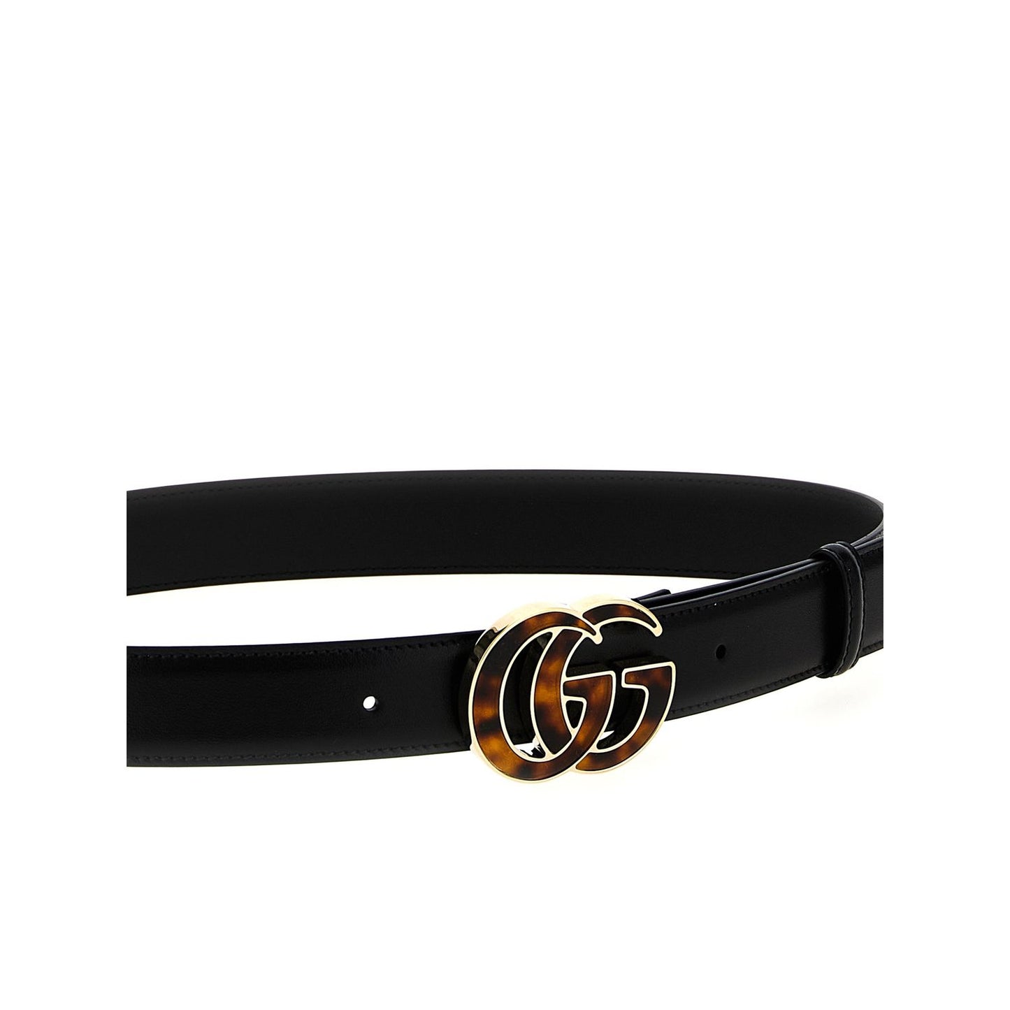 Gucci Black Calfskin Regular Belt