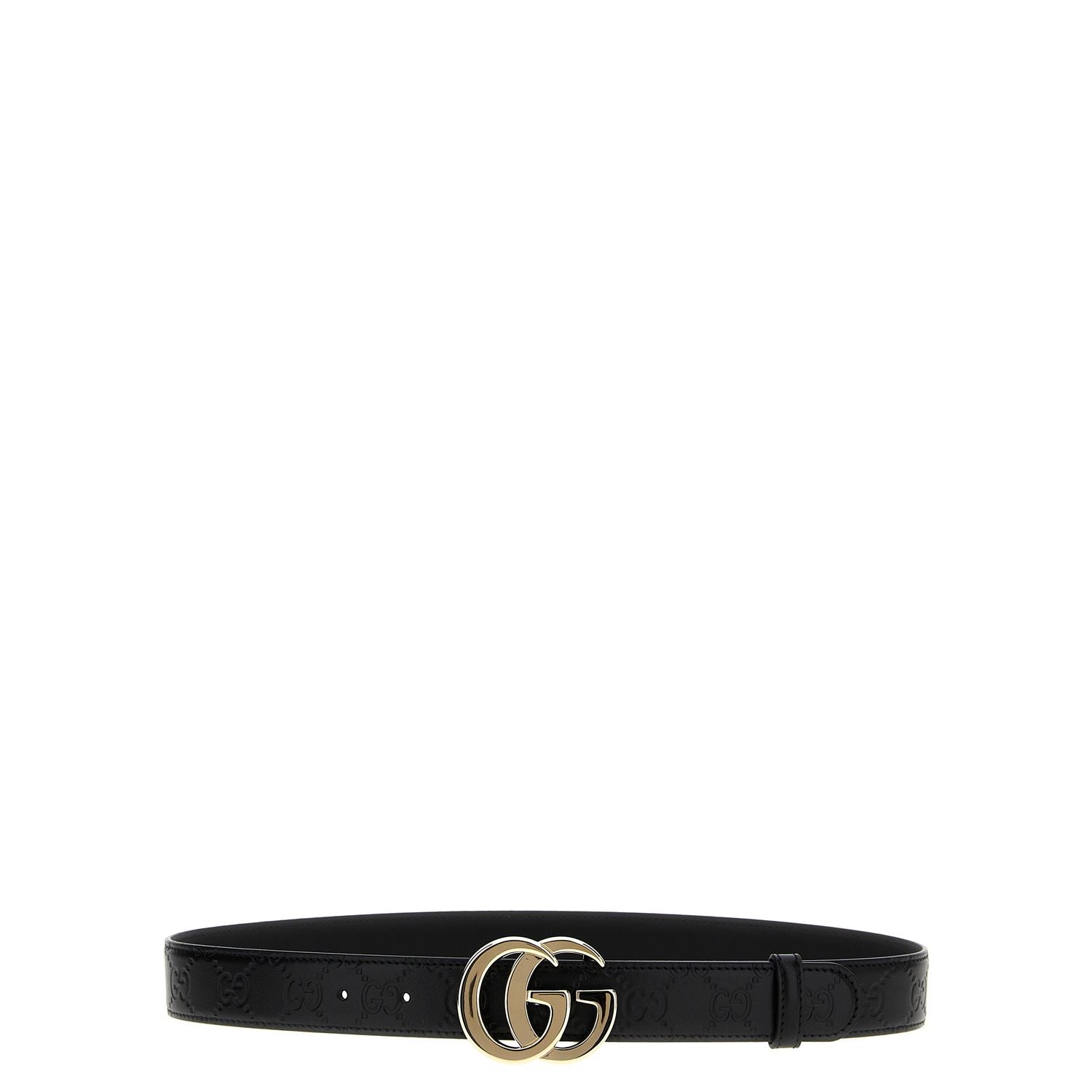 Gucci Black Calfskin Regular Belt