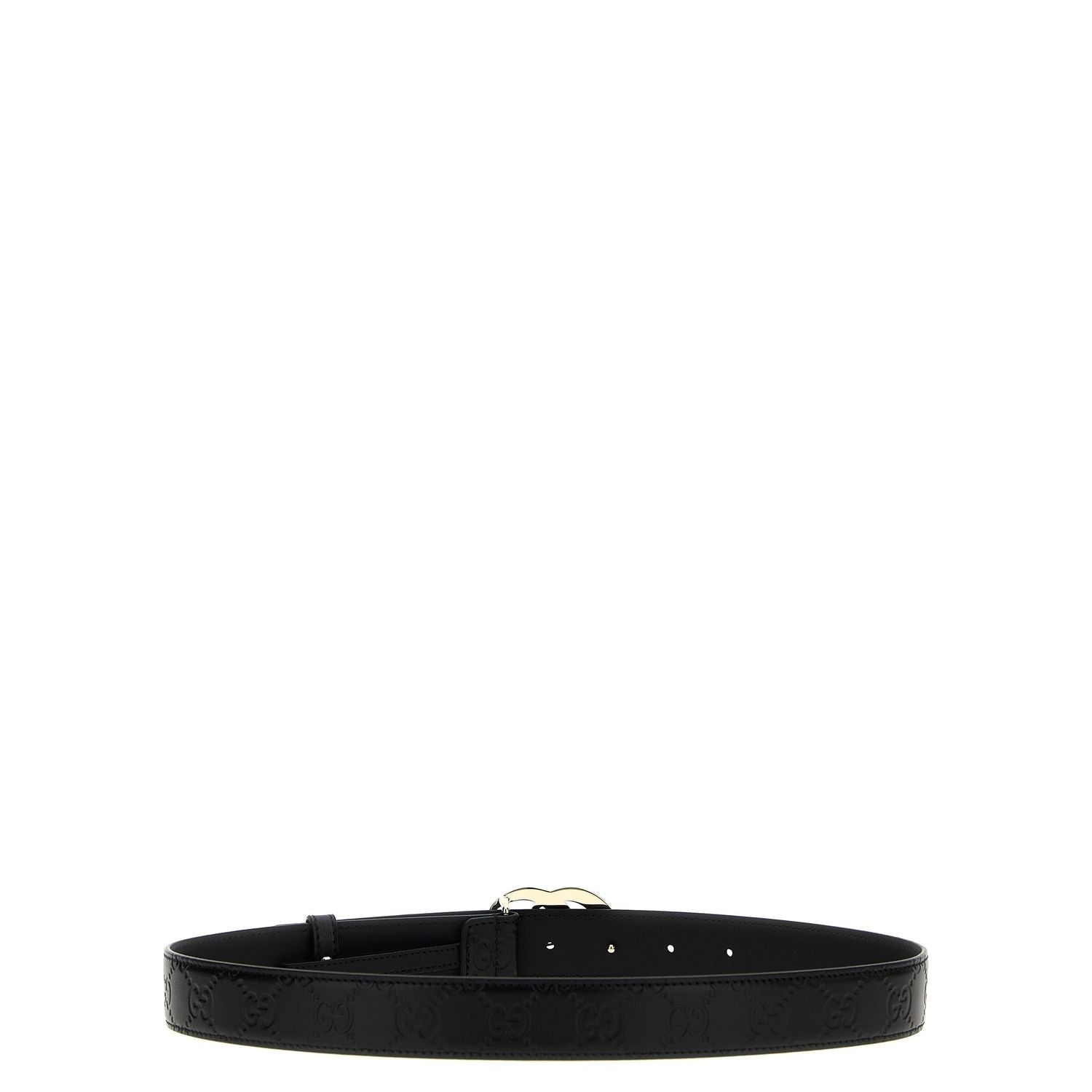 Gucci Black Calfskin Regular Belt