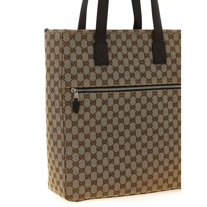 Gucci Brown Polyester Shoulder Bag