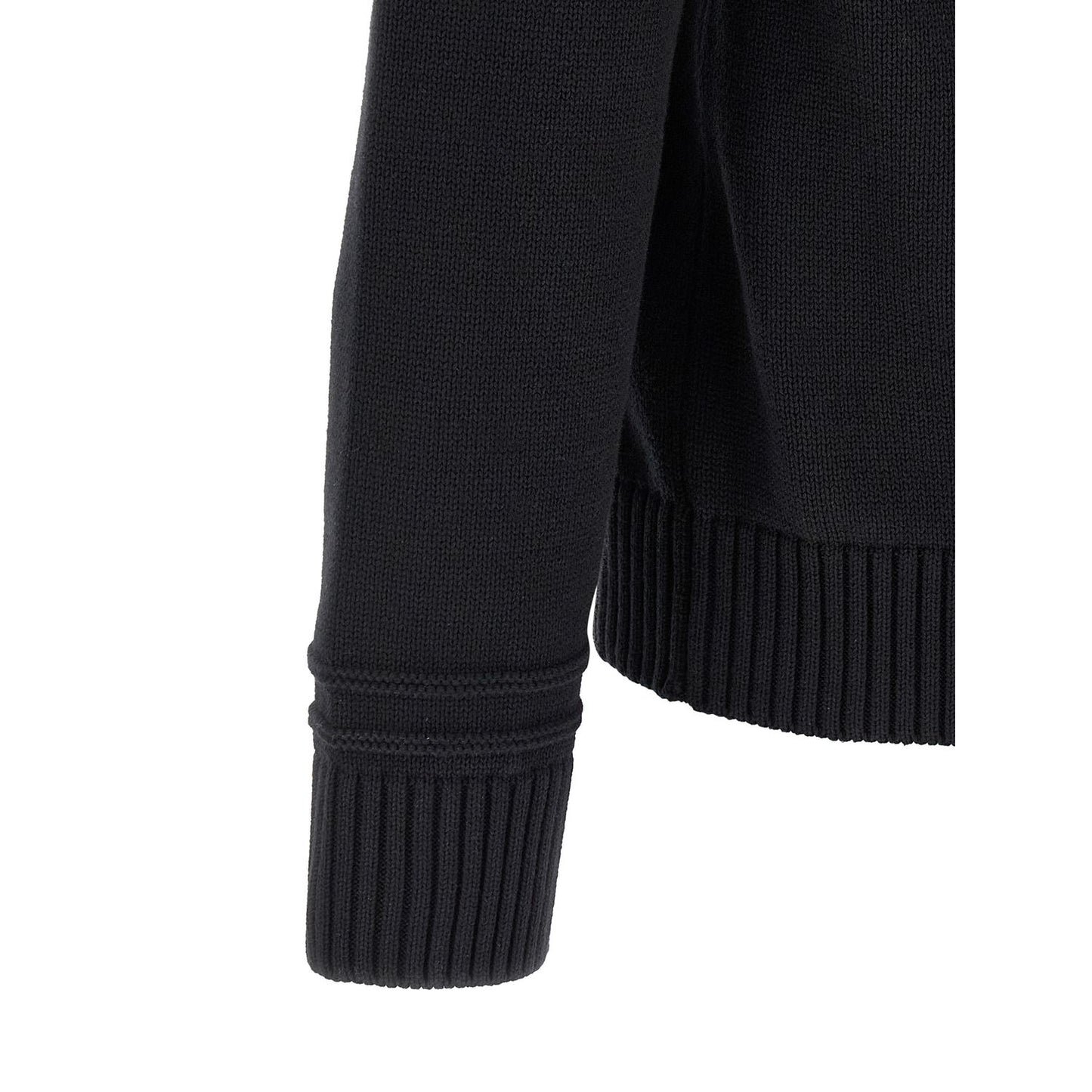 Gucci Black Cotton Cardigan