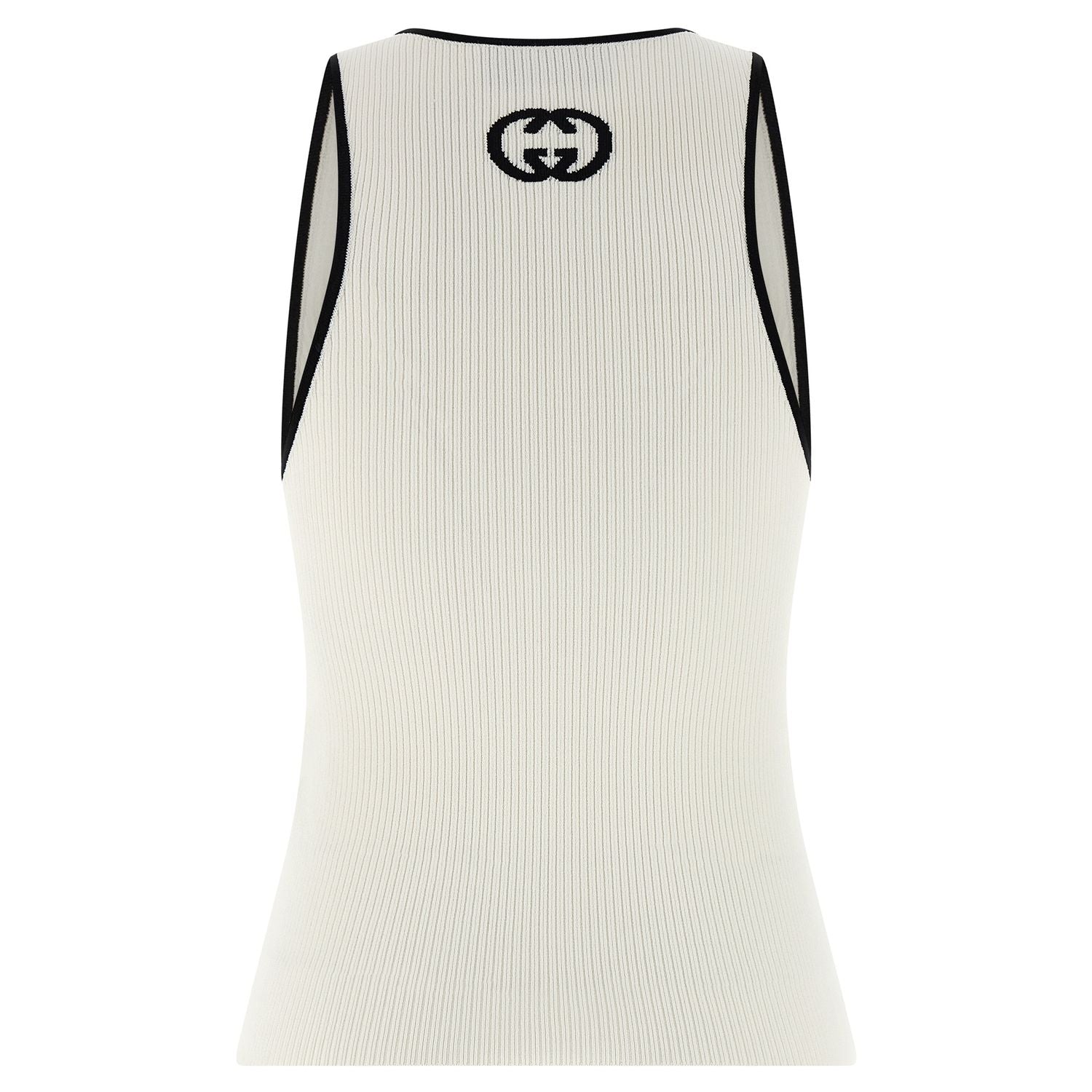 Gucci Bicolor Viscose Tank Tops