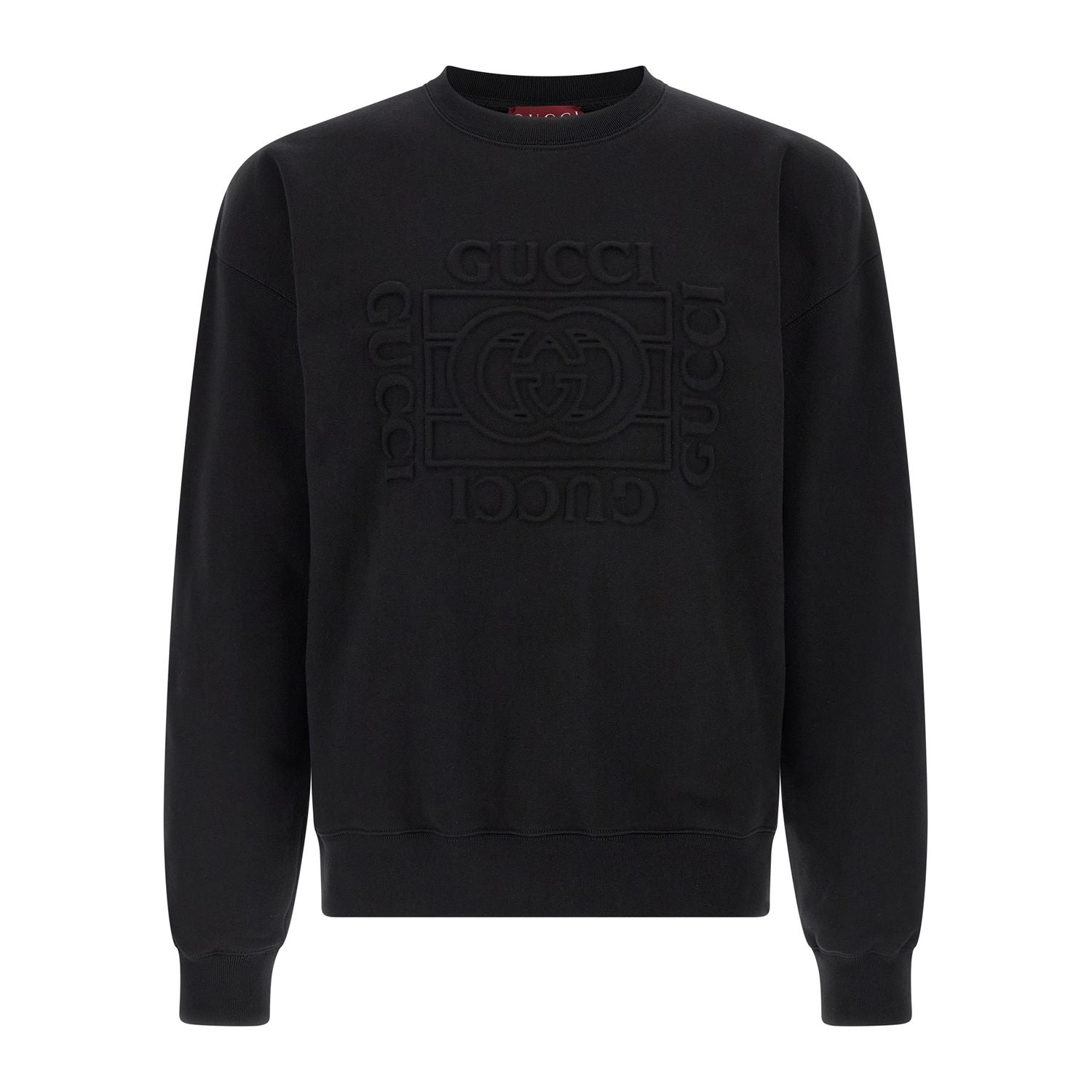 Gucci Black Cotton Sweatshirt