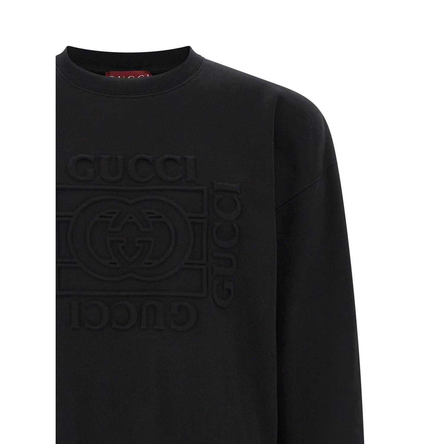 Gucci Black Cotton Sweatshirt