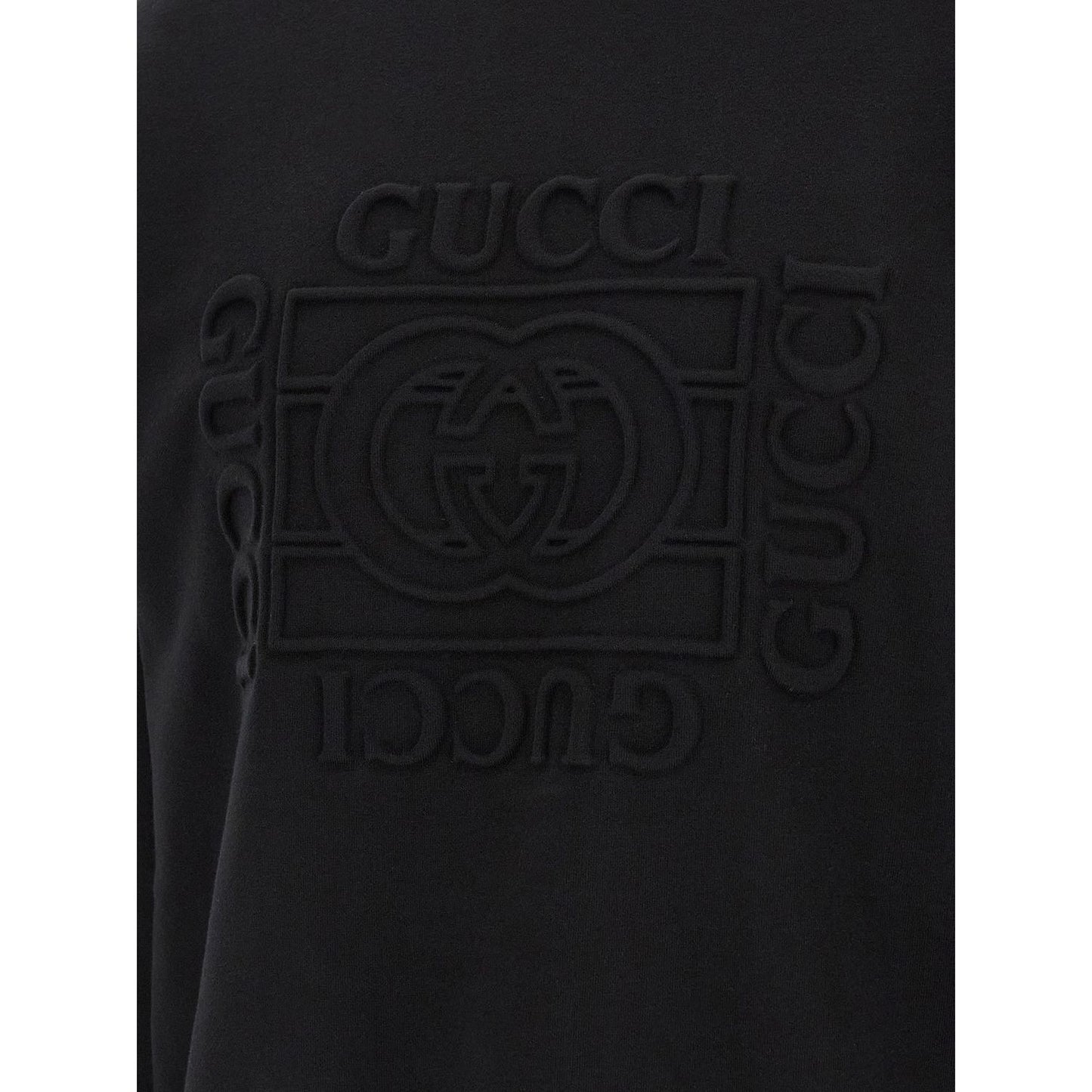 Gucci Black Cotton Sweatshirt