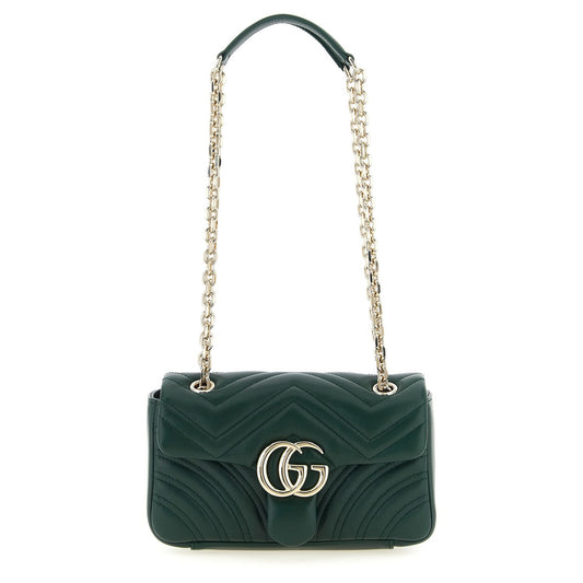 Gucci Bicolor Lamb Leather Shoulder Bag