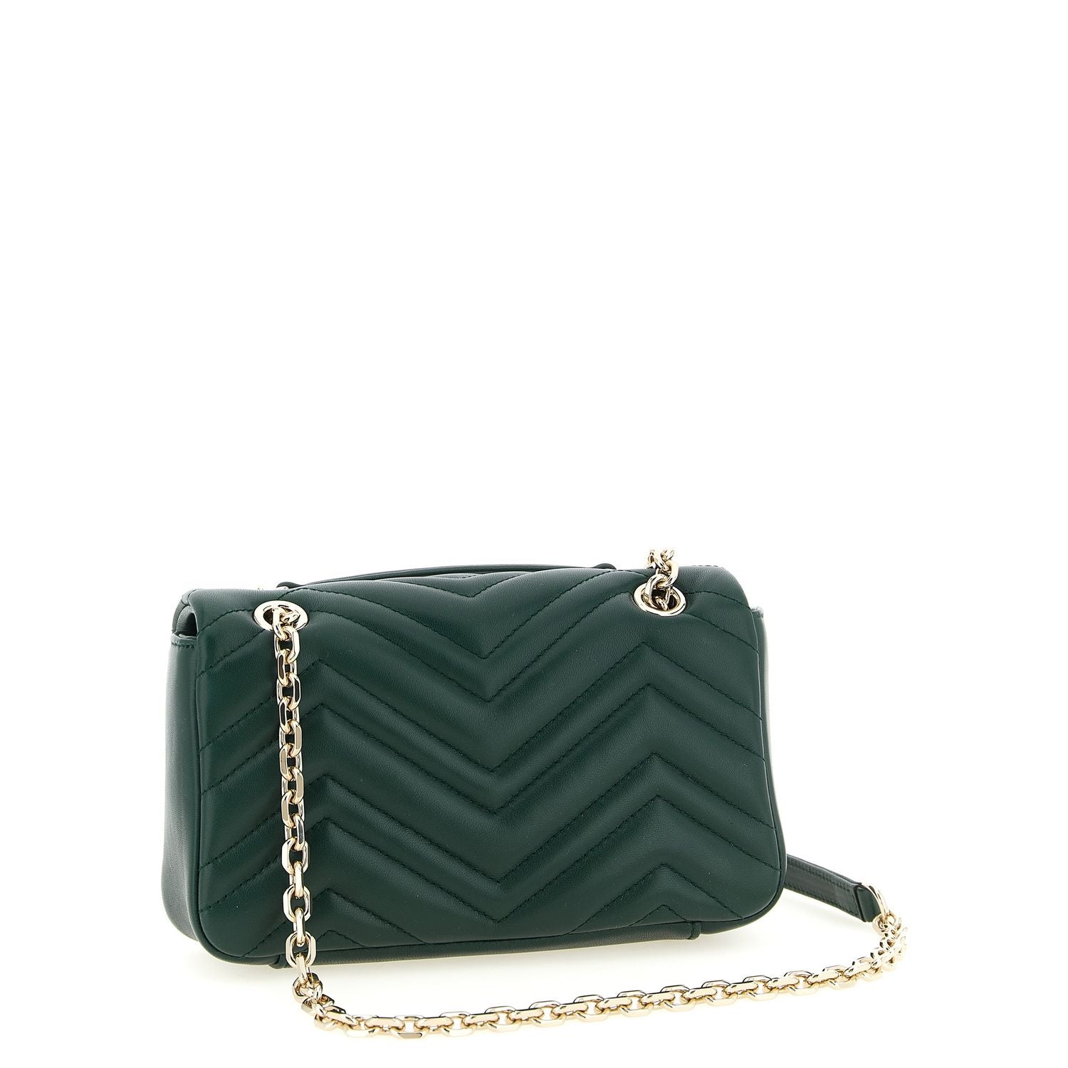 Gucci Bicolor Lamb Leather Shoulder Bag