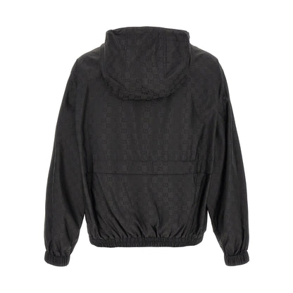 Gucci Black Polyamide Shell Jacket