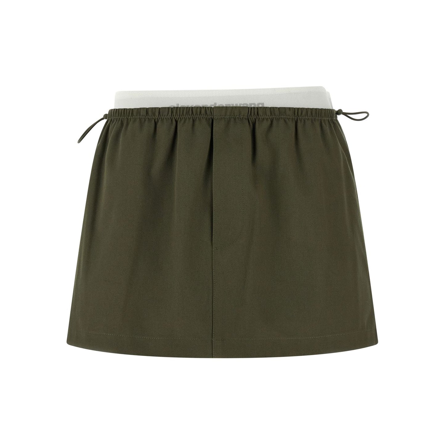 Alexander Wang Bicolor Cotton Long Skirt