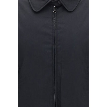 Our Legacy Black Cotton Full-Length Jacket
