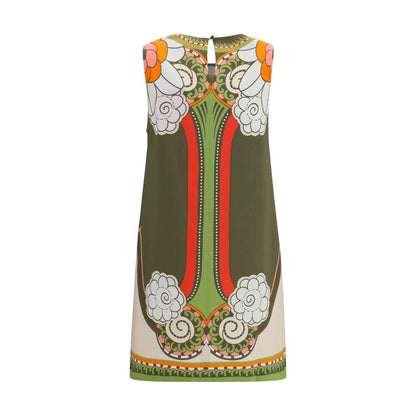 La Double J Multicolor Viscose Casual Dress
