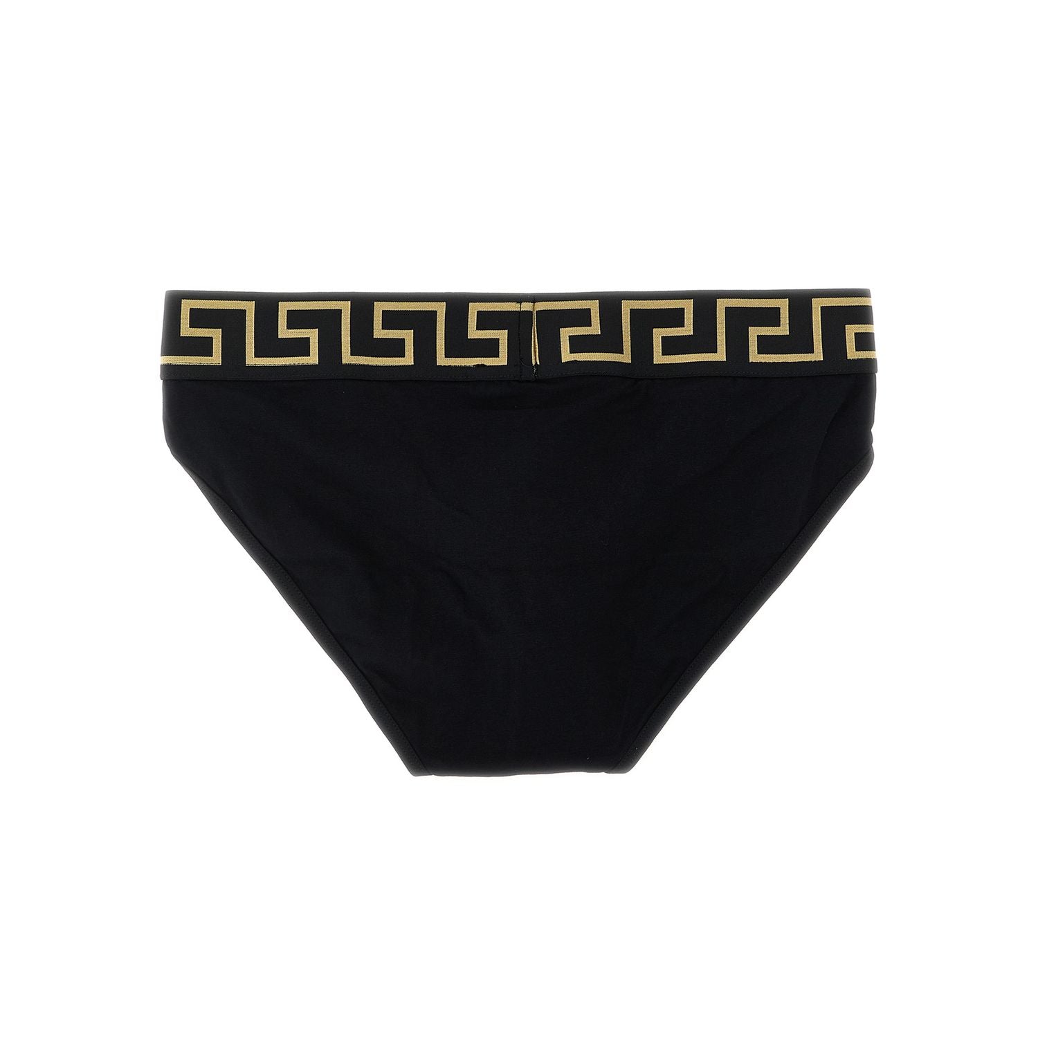 Versace Black Cotton Briefs