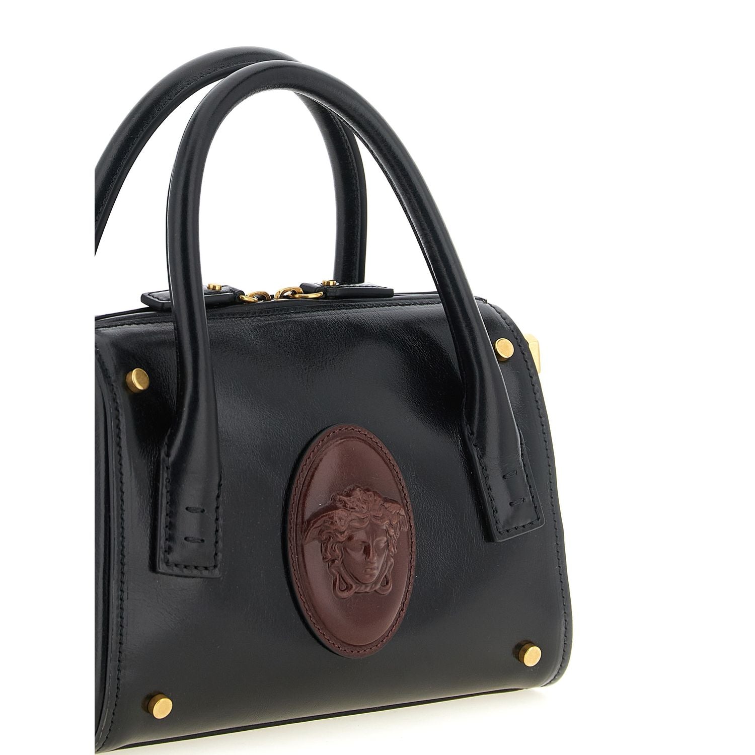 Versace Black Calfskin Handbag