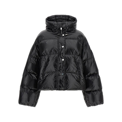 PINKO Black Polyamide Shell Jacket