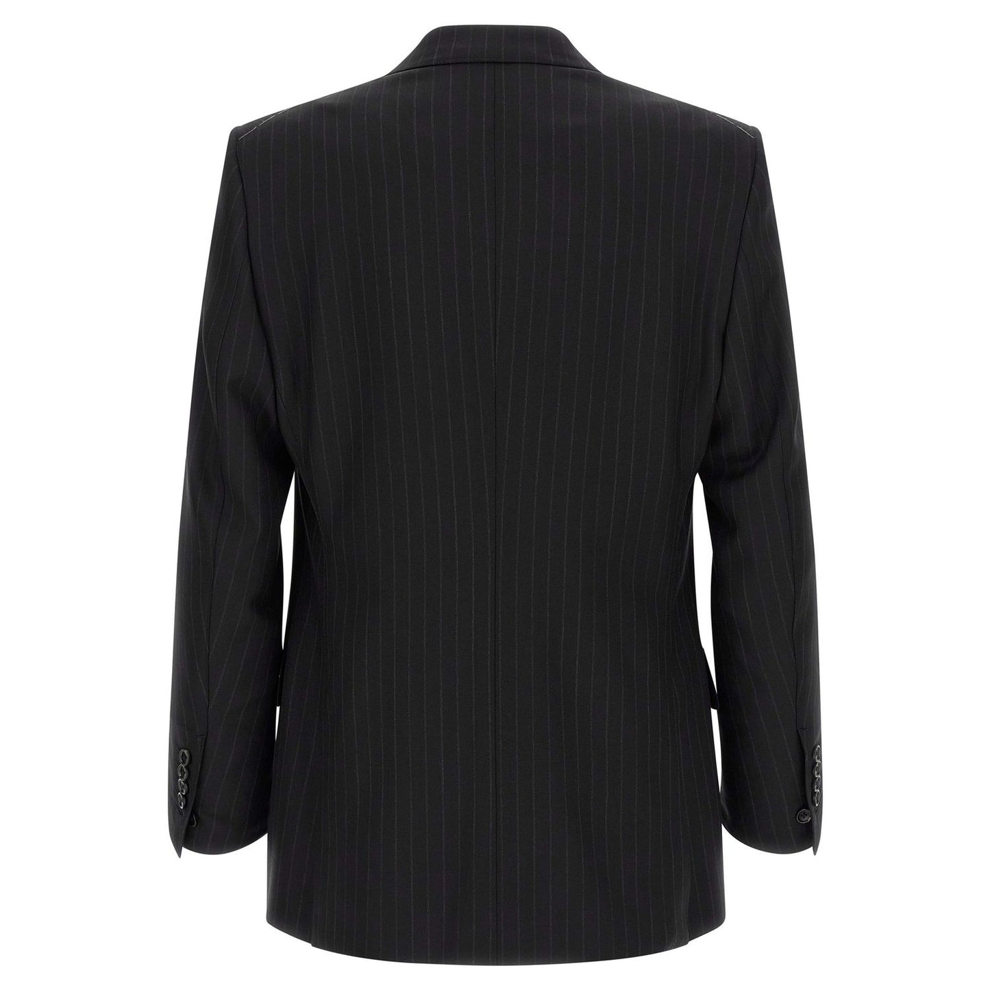 Tom Ford Black Wool Two-Piece Suit