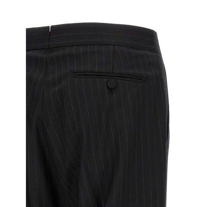 Tom Ford Black Wool Two-Piece Suit