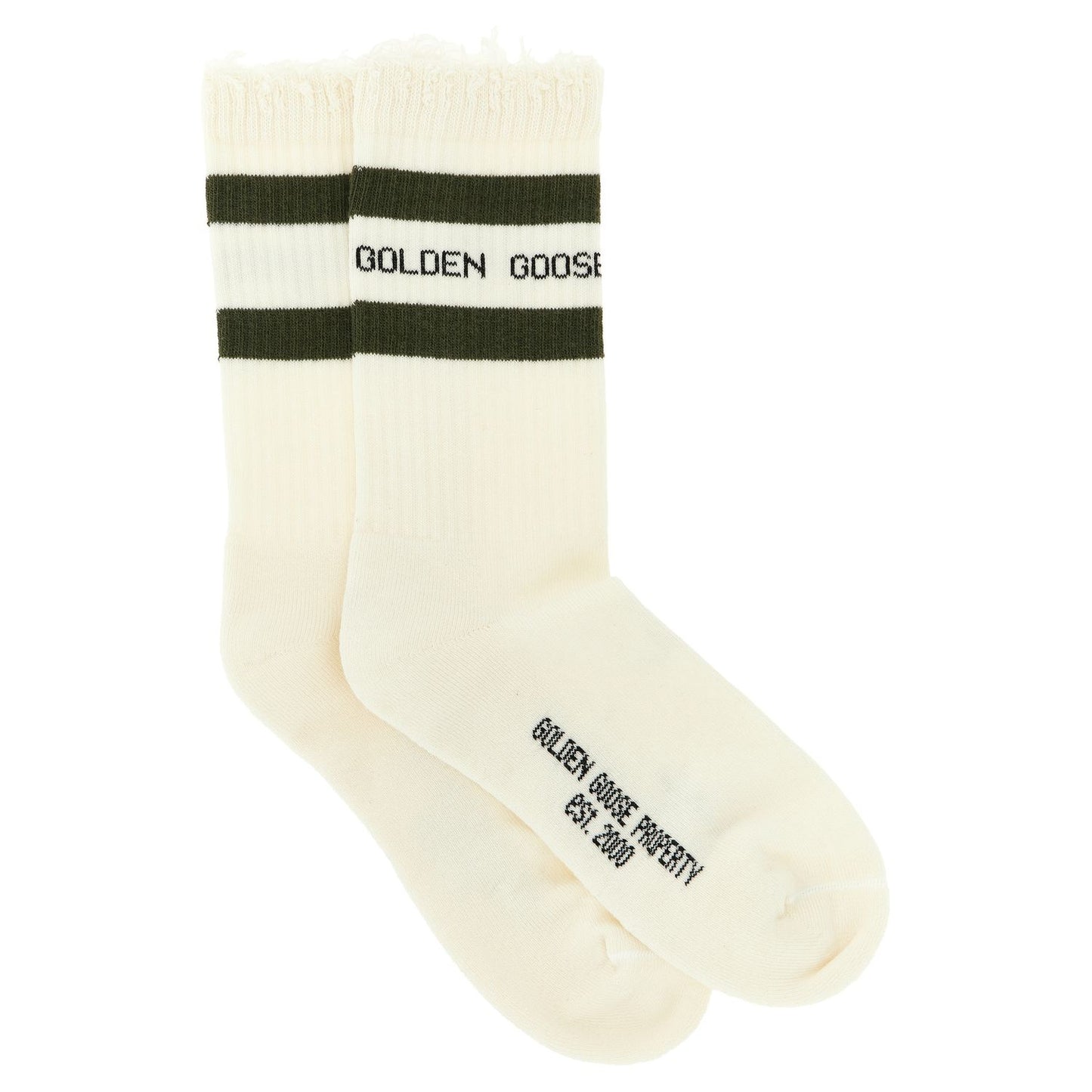 Golden Goose Bicolor Cotton Socks