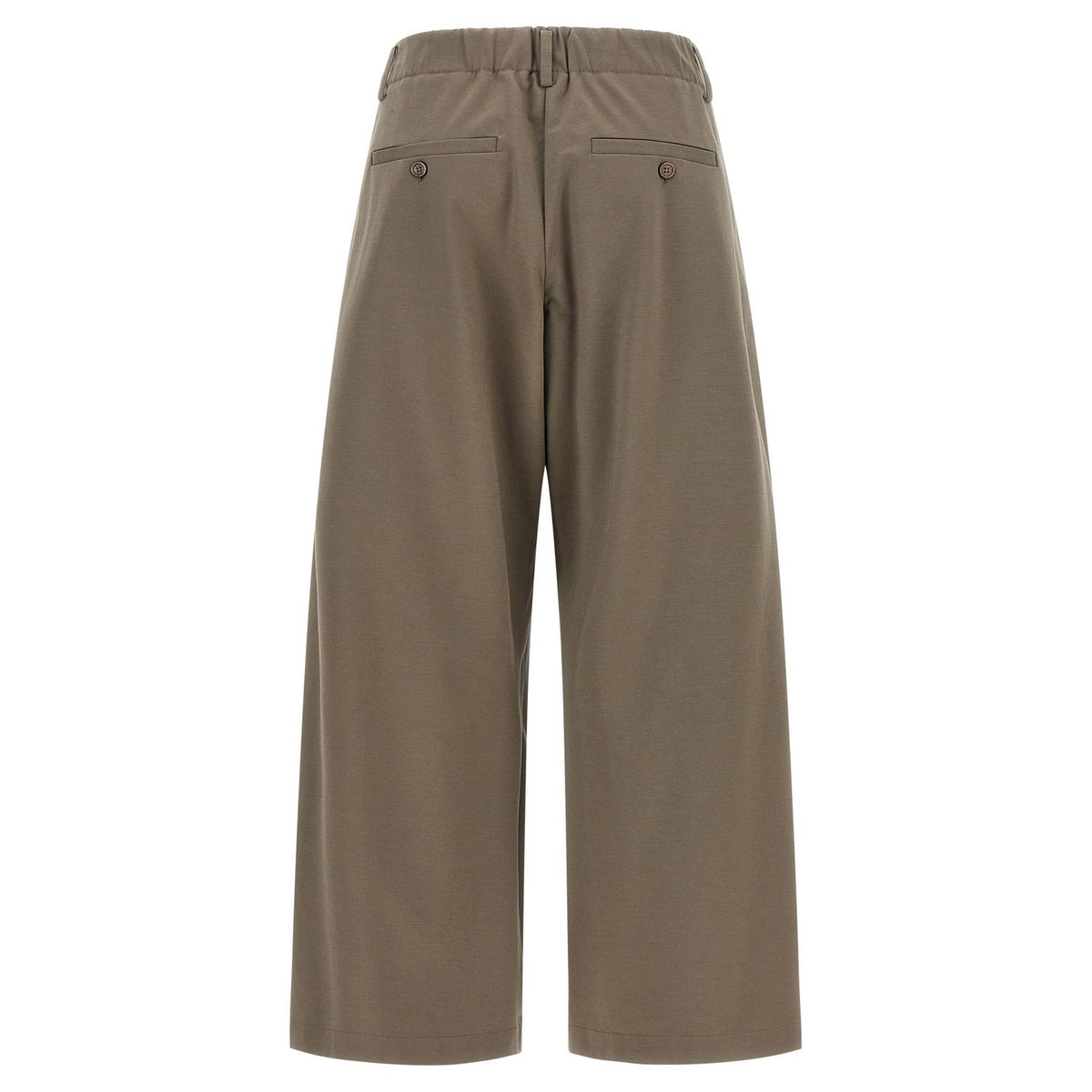 Brunello Cucinelli Gray Cotton Athletic Pants