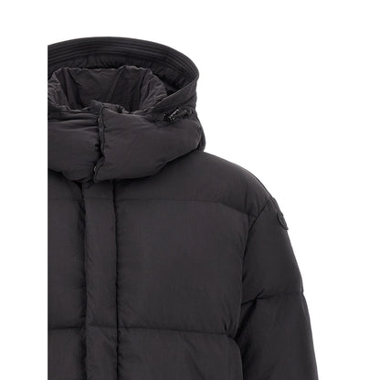 Diesel Black Polyamide Full-Length Jacket