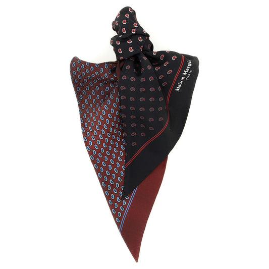 Maison Margiela Multicolor Silk Scarf