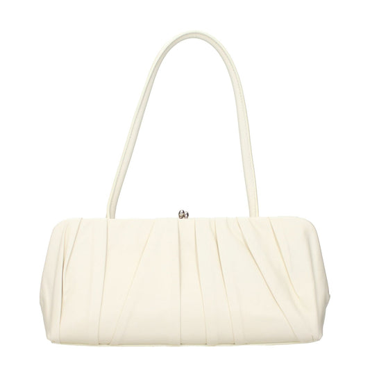 Jil Sander White Leather Shoulder Bag