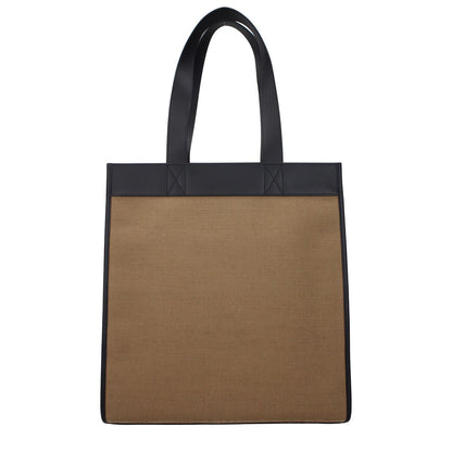 Burberry Brown Fabric Shoulder Bag