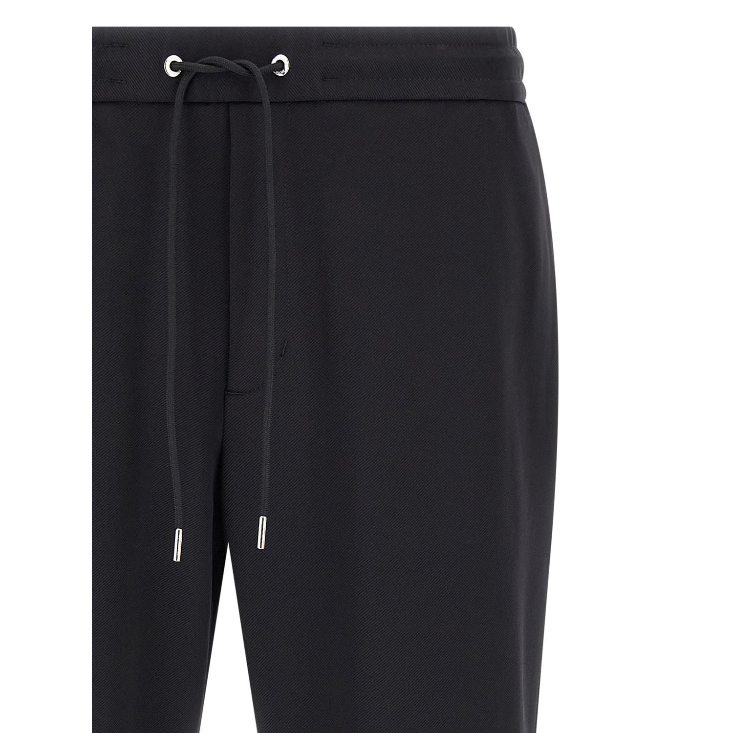 Moncler Black Polyamide Joggers (Workout Pants)
