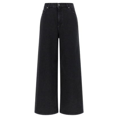 Golden Goose Black Cotton Flared Jeans