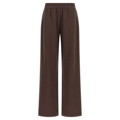 Moncler Brown Cotton Joggers (Workout Pants)