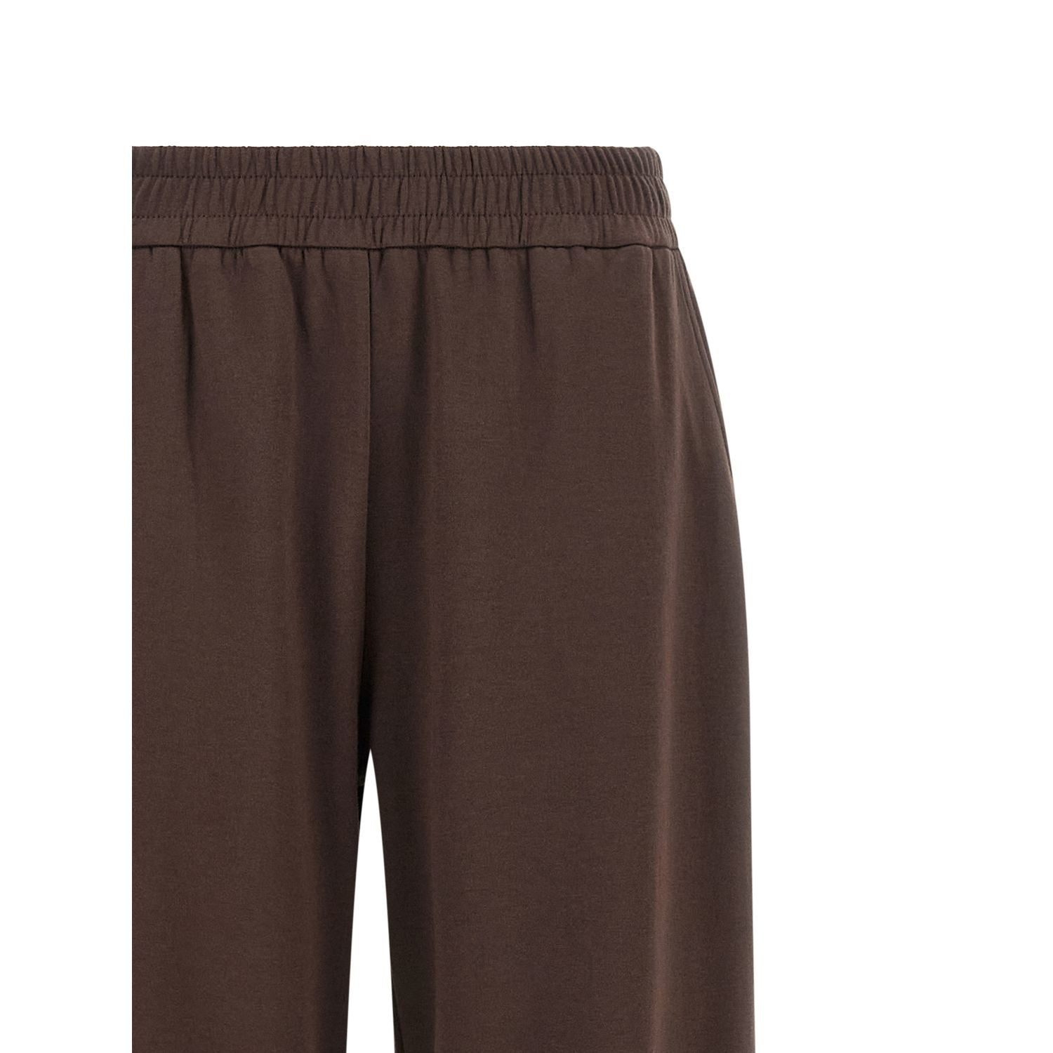 Moncler Brown Cotton Joggers (Workout Pants)