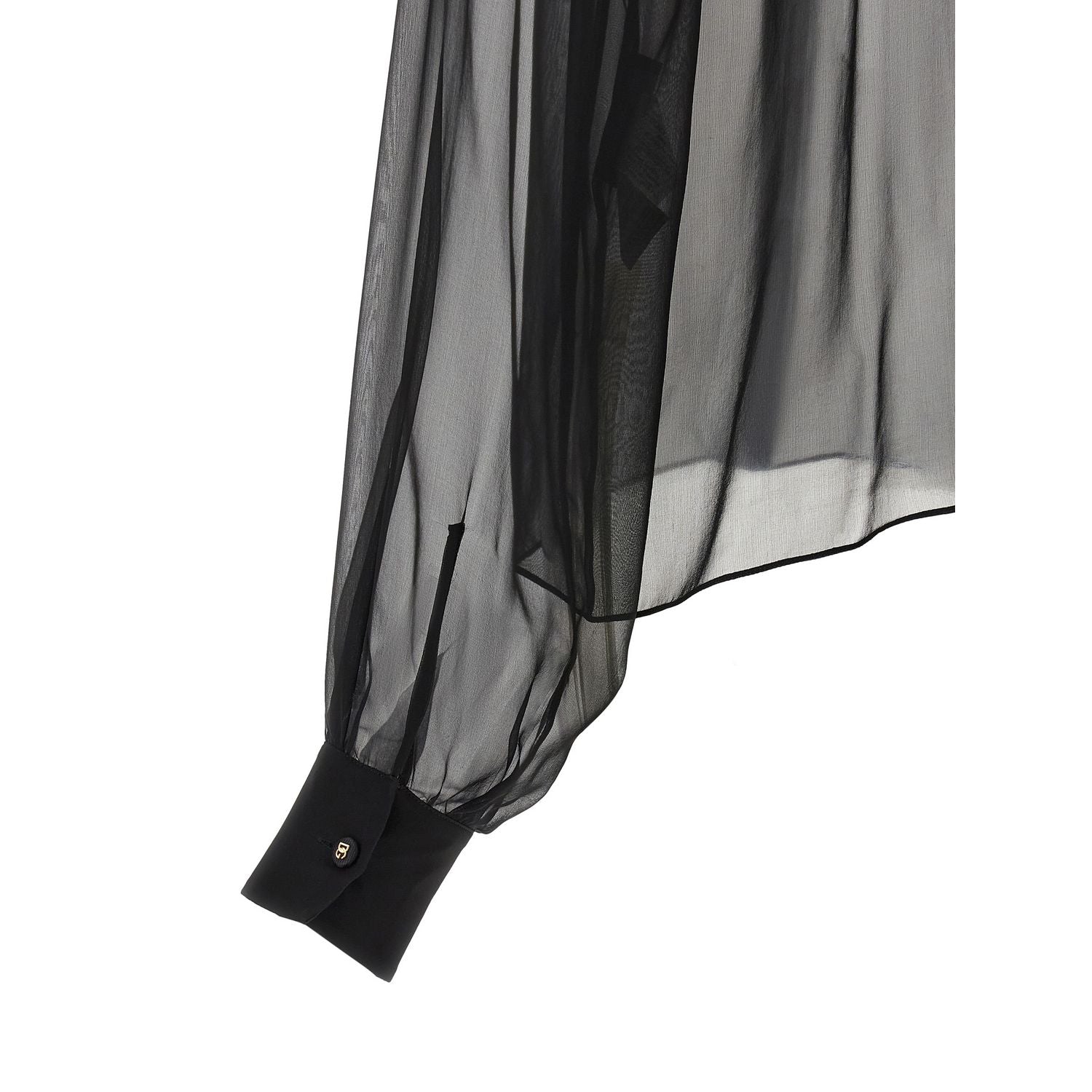 Dolce & Gabbana Black Silk Blouse