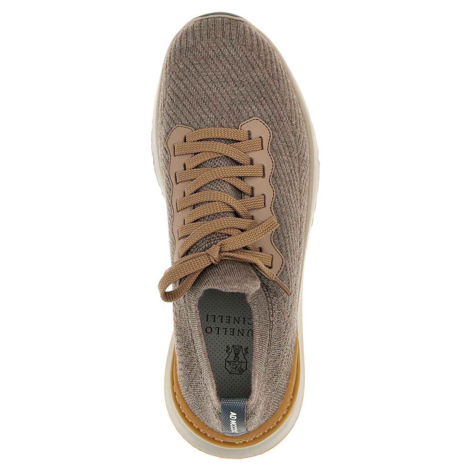 Brunello Cucinelli Gray Wool Low Top Sneakers