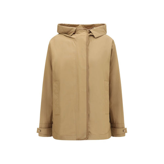Moncler Beige Polyamide Shell Jacket