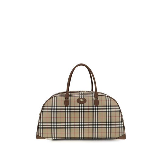 Burberry Beige Cotton Luggage And Travel