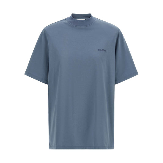 The Attico Blue Cotton T-Shirt