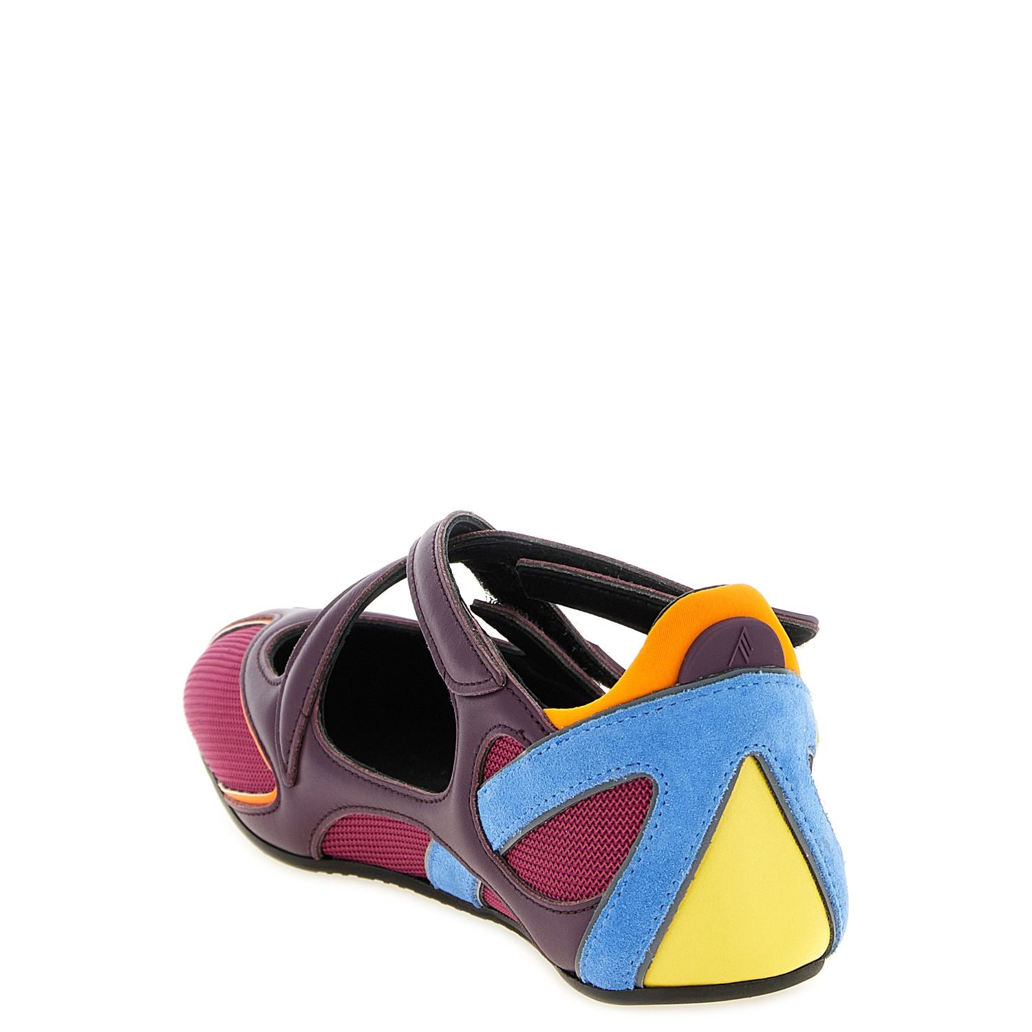 The Attico Multicolor Polyethylene Ballet Flats