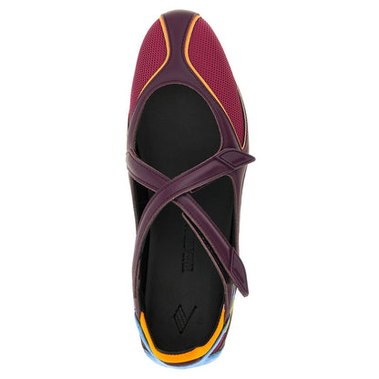 The Attico Multicolor Polyethylene Ballet Flats