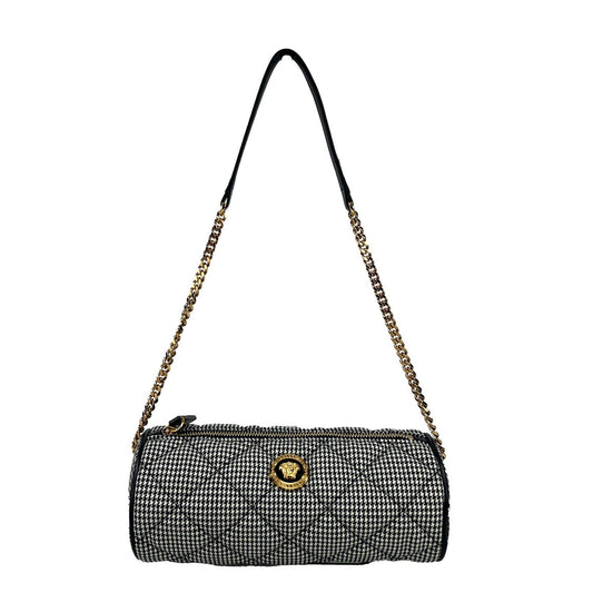 Versace Medusa Quilted Evening Sling Crossbody Bag