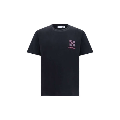 Off-White Black Cotton T-Shirt