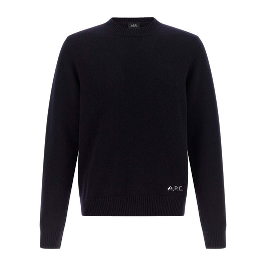 A.P.C. Blue Wool Cardigan